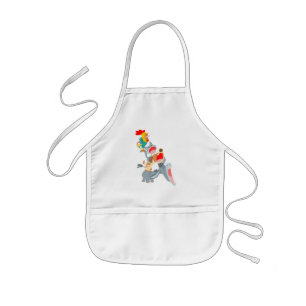 Cute Cartoon Bremen Town Musicians Kinder Schort