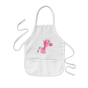 Cute Cartoon Bubble Gum Unicorn Children Schort