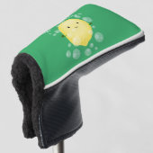 Cute cartoon bubbles afbeelding golfheadcover (3/4 voorkant)