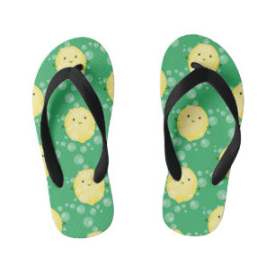 Cute cartoon bubbles afbeelding kinder teenslippers