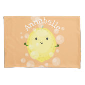 Cute cartoon bubbles afbeelding kussensloop (Voorkant)