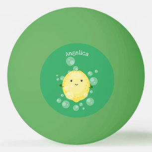 Cute cartoon bubbles afbeelding pingpongballen