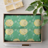 Cute cartoon bubbles afbeelding tissuepapier (Geschenk)