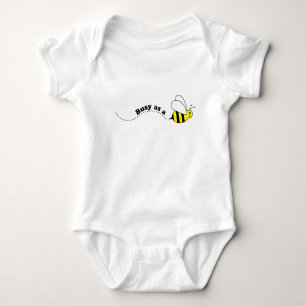 Cute Cartoon Busy Little bee Romper