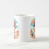 Cute Cartoon Camel Mug - Drôle Desert Coffee Cup (Centre)