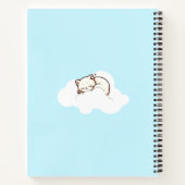 Cute Cartoon Cat Notebook  Notitieboek (Achterkant)