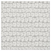 Cute cartoon cats fabric 2 stof (Swatch)