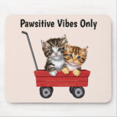 Cute Cartoon Cats Muismat (Voorkant)