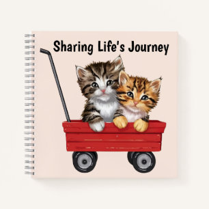 Cute Cartoon Cats Notitieboek