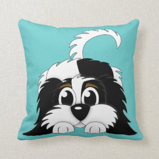Cute Cartoon Cavachon Kussen