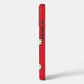 Cute Cartoon Chat Peek iPhone 16 Coque - Jouer Min (Verso / Gauche)