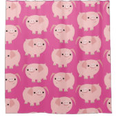 Cute Cartoon Chiens Douche Rideau (Devant)