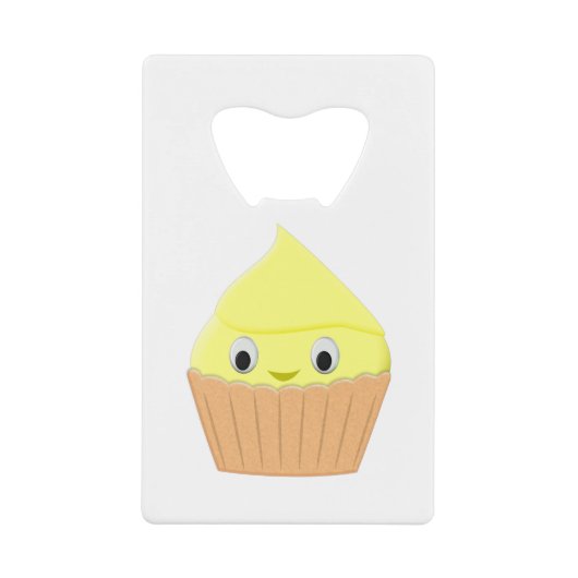 Cute Cartoon Citron Cupcake (Devant)