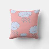 Cute Cartoon Cloud Kussens (Achterkant)