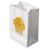 Cute Cartoon Corn Muffin Medium Cadeauzakje (Voorkant Gekanteld)