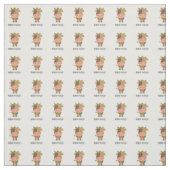 Cute Cartoon Cow Stof (Swatch)