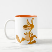 Cute Cartoon Dancing Kangaroo Mok (Links)