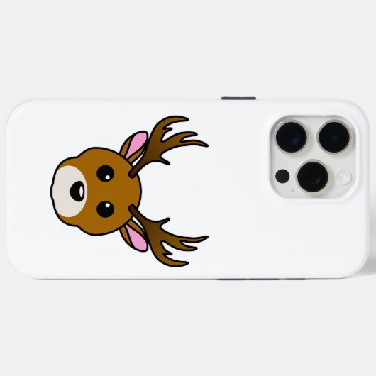 Cute Cartoon Deer Case-Mate iPhone Case (Achterkant (horizontaal))