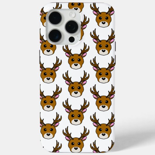 Cute Cartoon Deer Case-Mate iPhone Case (Achterkant)