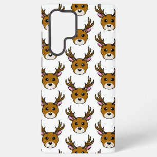 Cute Cartoon Deer Samsung Galaxy Hoesje
