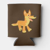 Cute Cartoon Dingo Blikjeskoeler (Voorkant)