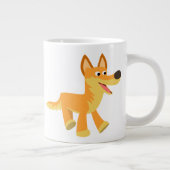 Cute Cartoon Dingo Grote Koffiekop (Rechts)
