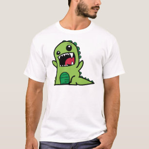 Cute cartoon dinosaur t-shirt
