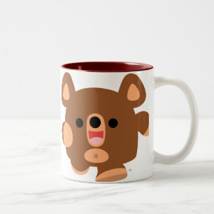 Cute Cartoon Energetic Beer Mok