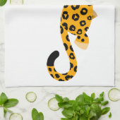 Cute Cartoon Facetious Leopard Kitchen Towel Theedoek (Gevouwen)