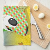 Cute Cartoon Fish Theedoek (Quarter Fold)