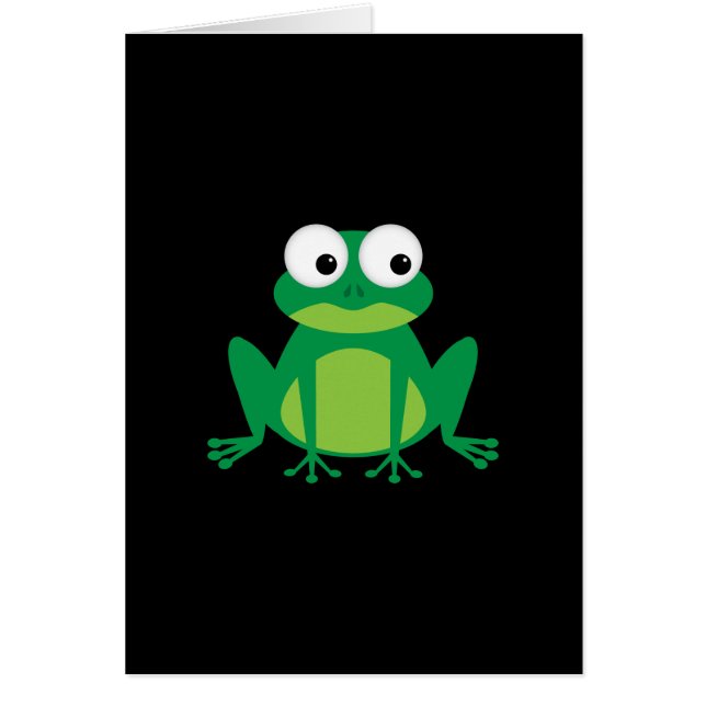 Cute Cartoon Frog (Voorkant)