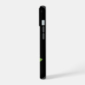 Cute Cartoon Frog Character Wearing a Santa Hat on iPhone 15 Hoesje (Linkerkant)