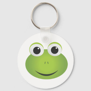 Cute Cartoon Frog Sleutelhanger