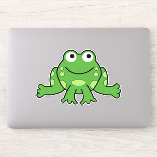 Cute Cartoon Frog Sticker