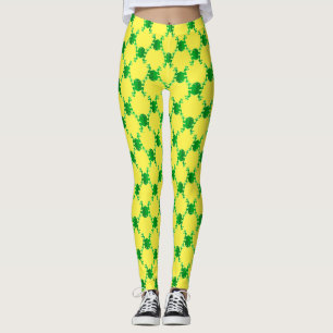 Cute Cartoon Frogs Leggings