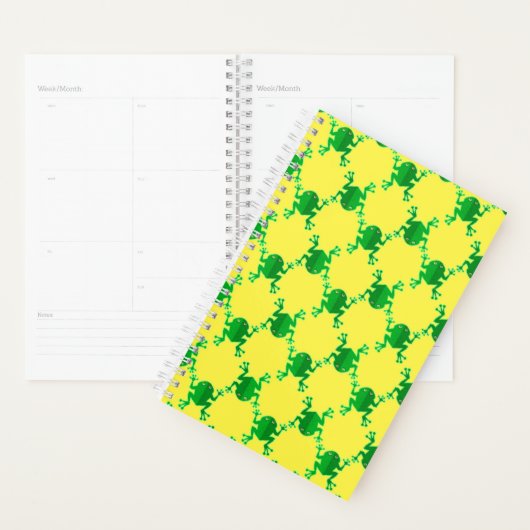 Cute Cartoon Frogs Planner (Display)