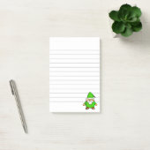 Cute Cartoon Gnome Lined Post-it® Notes (Kantoor)