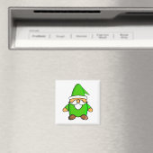 Cute Cartoon Gnome Magnet Magneet (Insitu (Vaatwasser))