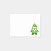 Cute Cartoon Gnome Post-it Notes (Voorkant)