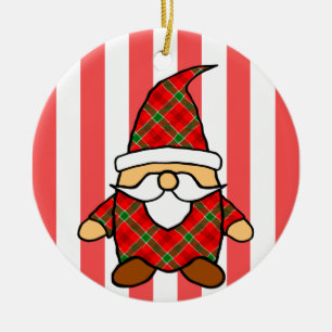Cute Cartoon Gnome Tekening Keramisch Ornament