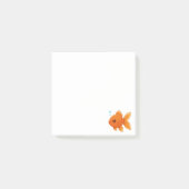 Cute Cartoon Goldfish Post-it® Notes (Voorkant)