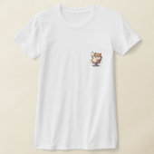 Cute Cartoon Hamster Spinning in Office Chair with T-shirt (Laagn)