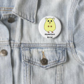 Cute Cartoon Hamsters Rule Button (In situ)