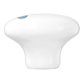 Cute Cartoon Jumping Dolphin Keramische Knop (Zijkant)