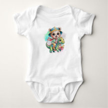 Cute Cartoon karakter baby Bodysuits