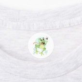 Cute Cartoon kikkerlabels Labels (Aangebracht)