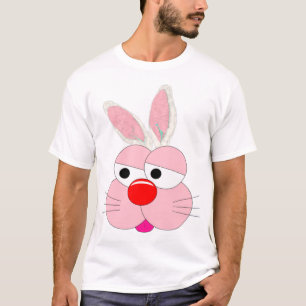 Cute Cartoon Konijn Grafische T-shirt - Hop naar a