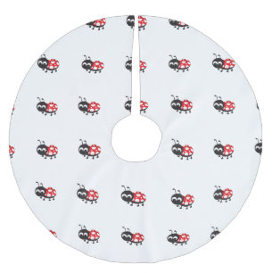 Cute Cartoon Ladybug Kerstboom Rok