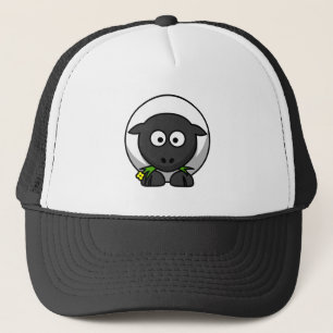 Cute Cartoon Lamb Trucker Pet