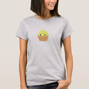 Cute Cartoon Lemon Cupcake T-shirt
